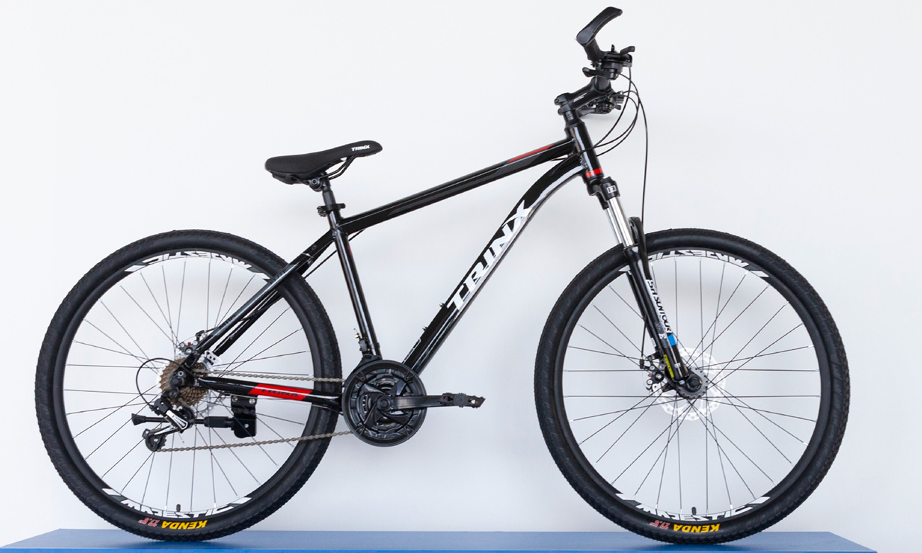 Велосипед Trinx M116 Elite Expert 27.5" 2020, размер М, Черно-белый